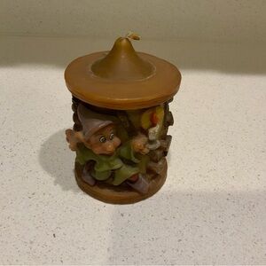 Disney Brown Handcrafted Candle Holder